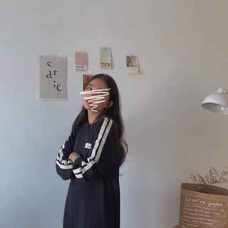 Đầm thun LINLIN COTTON dài tay