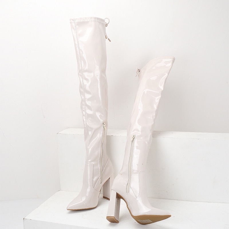Boots da mềm ống cao . xuất uk