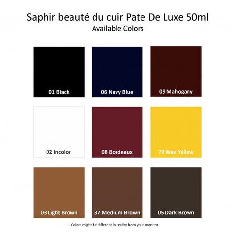 Xi sáp đánh giày saphir BDC nhập khẩu Pháp - SAPHIR PATE DE LUXE