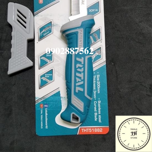 THT51882 200mm Dao tuốt dây điện lưỡi cong TOTAL