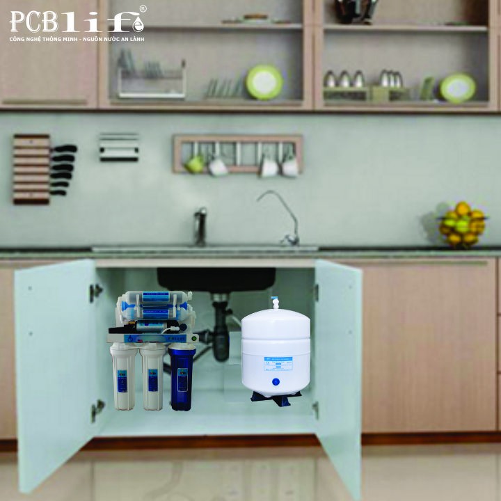 {UY TÍN SỐ 1} Máy Lọc Nước PCBlife - không vỏ tủ - lắp âm tủ bếp
