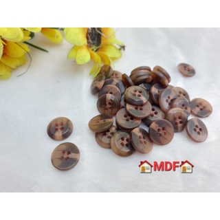 4 nút áo 4 lỗ dạng xà cừ size 1.5cm