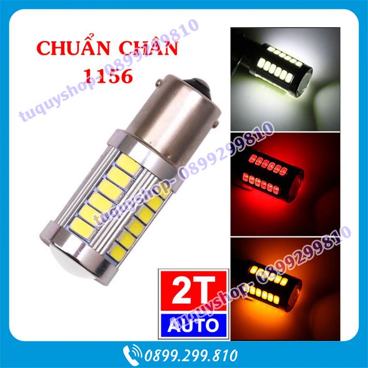 01 Bóng đèn led chân 1156,sử dụng cho đèn phanh,xi nhan,đèn lùi,đèn de,đèn hậu cho ô tô xe máy  SKU 337