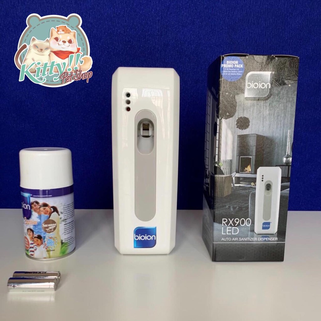 Máy xịt khử mùi tự động Bioion Auto Dispenser RX900 LED