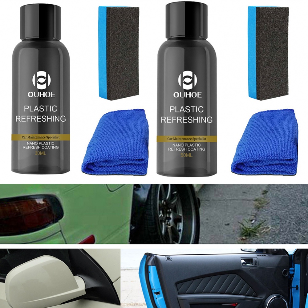 Dung Dịch Phục Hồi Ngoại Thất Xe Hơi Bằng Nhựa Tiện Dụng