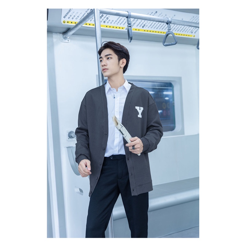Áo Khoác Cardigan Nam Nữ Đơn Giản Y2010 Ver46 21048 |YaMe|