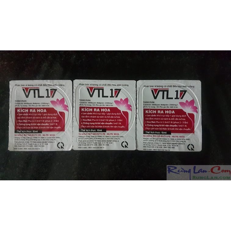 VTL17 Kích ra hoa nhỏ giọt lên nhánh và đọt cây