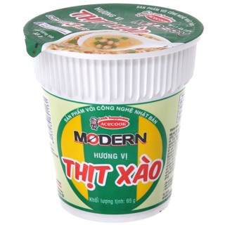 Mì ly modern hương vị thịt xào 65g vina acecook