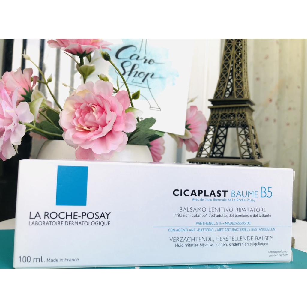 Kem phục hồi da Cicaplast Baume B5 - La roche posay Pháp 40ml-100ml dành cho da khô