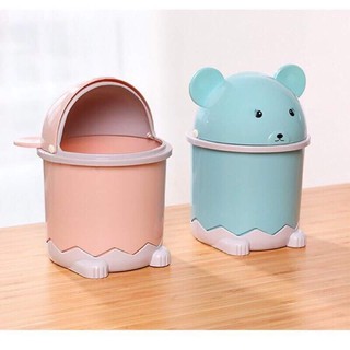 thùng rác mini để bàn văn phòng hình thú dễ thương