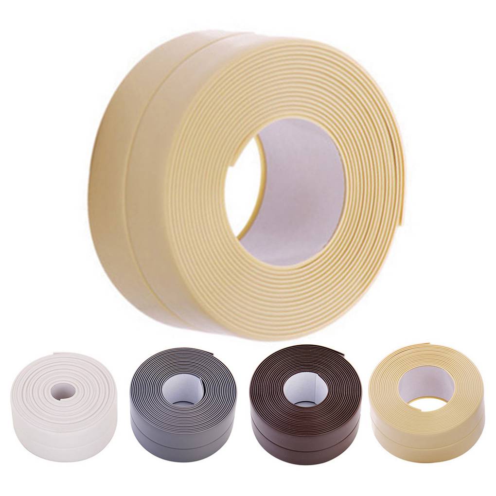 [CHOO] Sealing Strip corner Line Sink Dustproof Waterproof Bathroom Wall Adhesive Tape White Home Decoration