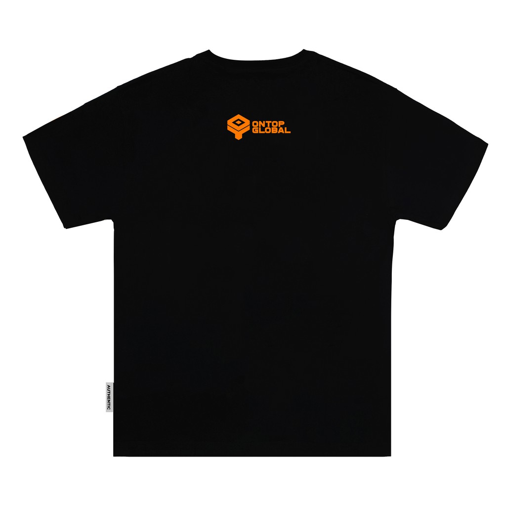 Áo thun trơn unisex New Logo màu đen local brand ONTOP