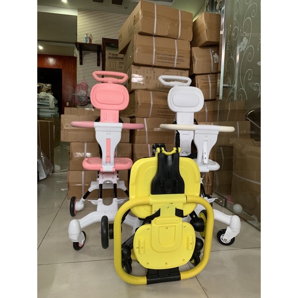 Xe đẩy gấp gọn 2 chiều, xe đẩy du lịch gấp gọn cho bé