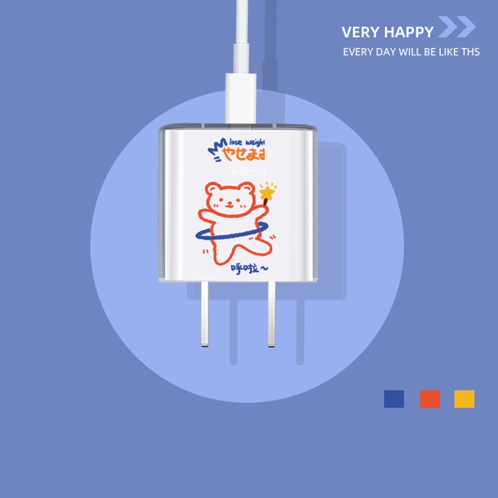 Vỏ bảo vệ cốc sạc tai nghe Apple 18w / 20w bằng Tpu trong suốt