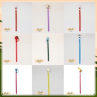 Nắp Đậy Ống Hút Silicon Hoạt Hình Đáng Yêu - Dễ Thương