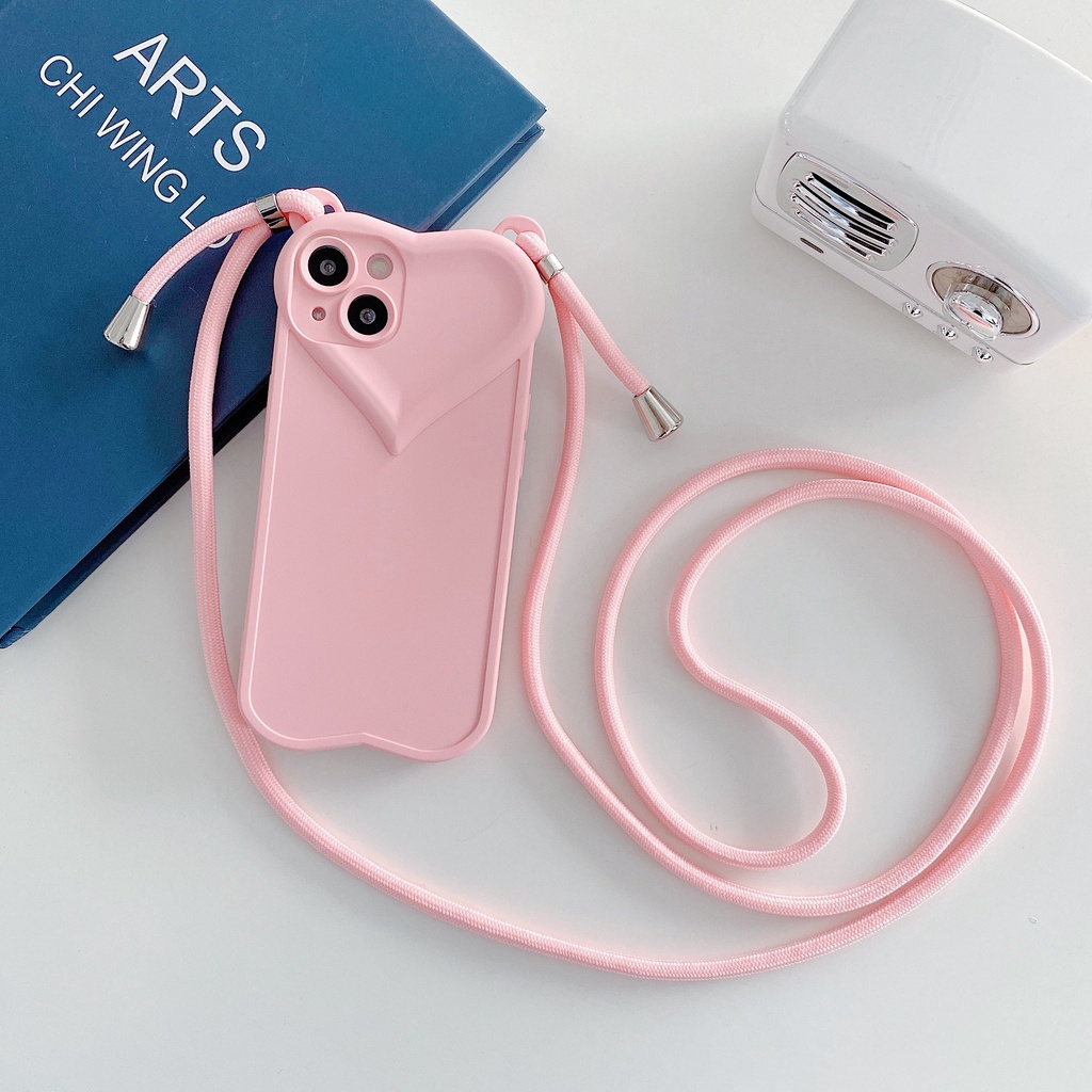 Ốp Điện Thoại Silicon Mềm Có Dây Đeo Cho iPhone 7plus XS XR XSMAX 11 11PRO 11 PRO MAX 12 12PRO 12 PRO MAX 13 13PRO 13PROMAX