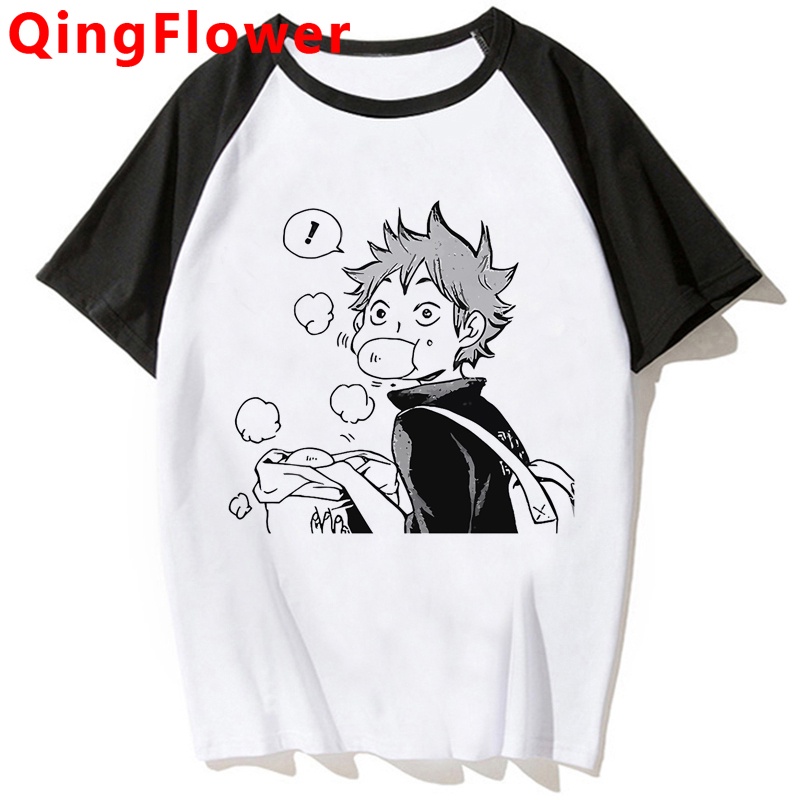 Áo nam Tay Ngắn In Hình Nhân Vật Anime Nhật Bản Oya Oya Haikyuu