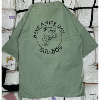Áo thun tay lỡ BULLDOG😍😋😋😍