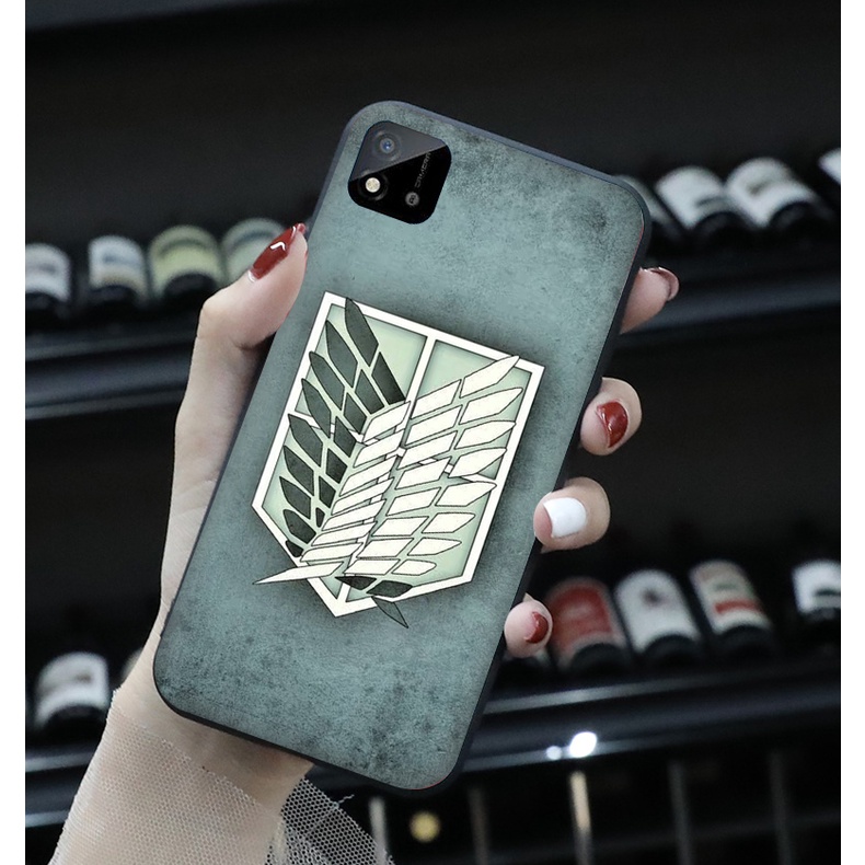 Ốp Điện Thoại Mềm In Hình Anime Attack On Titan Cho OPPO A5 A9 A8 A31 A12 A12E A15 A15S A53 A32 A54 4G A54 5G