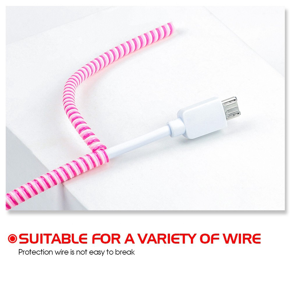 Dây Quấn Bảo Vệ Dây Cáp Sạc Cho Tai Nghe Bluetooth i11 i12 i18 i188 Iphone xiaome