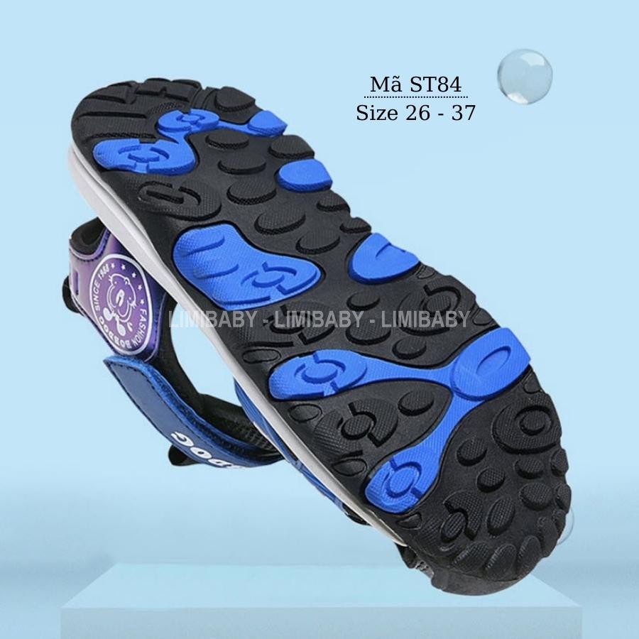 Dép sandal rọ bít mũi cho bé trai LIMIBABY siêu nhẹ kháng khuẩn đi học đi biển 3 - 12 tuổi khỏe khoắn và năng động ST84