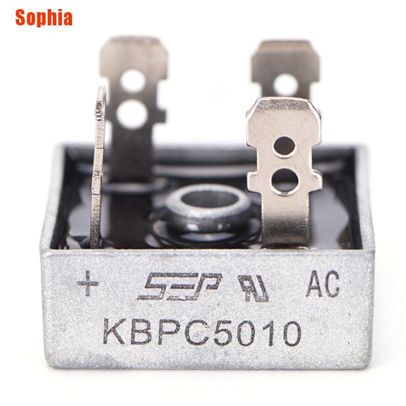 Cầu Chỉnh Lưu Đi Ốt Đơn 50a 1000v Kbpc5010 Bằng Kim Loại Chuyên Dụng | BigBuy360 - bigbuy360.vn