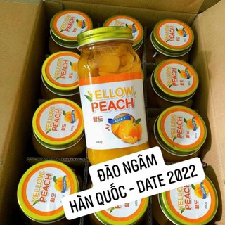 ĐÀO NGÂM HÀN QUỐC Yellow Peach 700G