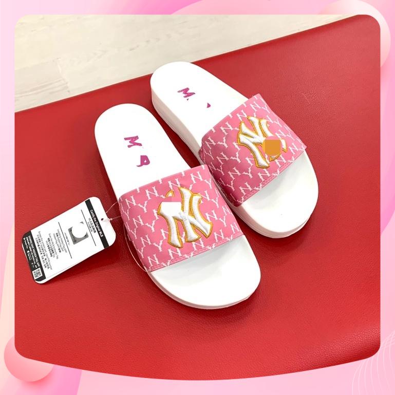 [ Hỗ trợ đổi size , hàng loại 1 ] Dép 𝐌𝐋𝐁 phối màu quai hồng new100% , dép unisex thể thao tặng hộp