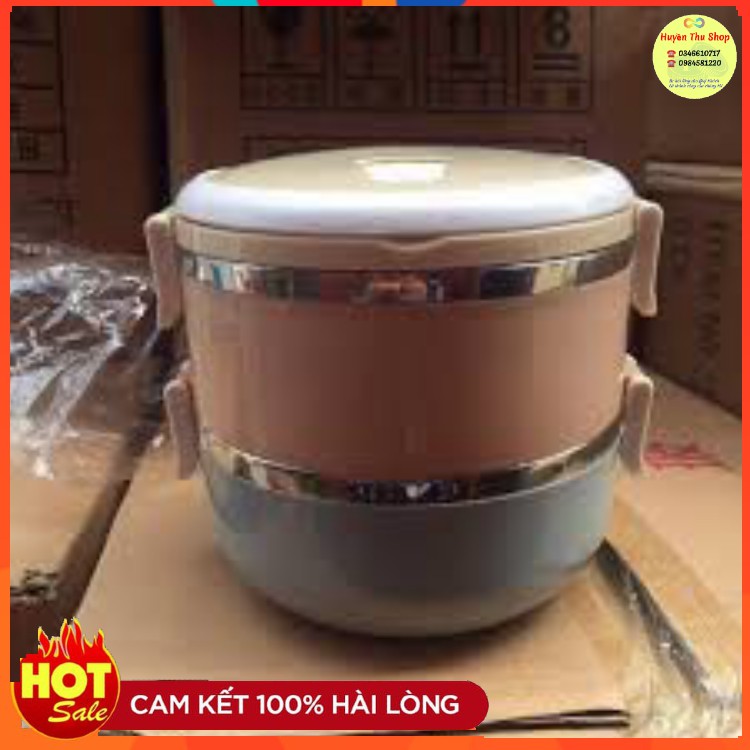 Cặp lồng giữ nhiẹt 2 tầng lúa mạch