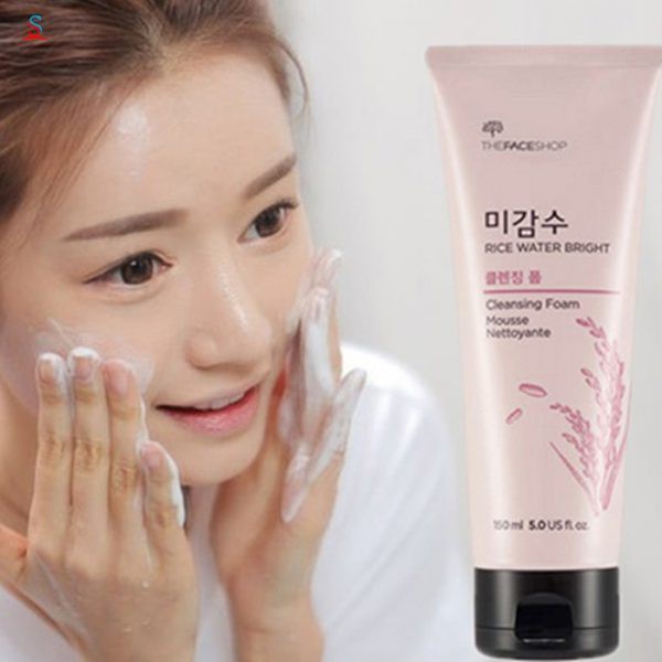 SỮA RỬA MẶT GẠO THE FACE SHOP RICE WATER BRIGHT CLEANSING FOAM 150ML