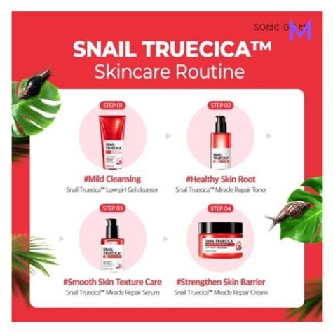 Bộ Mỹ Phẩm SOME BY MI Tinh Chất Ốc Sên Chăm Sóc Và Phục Hồi Da Hiệu Quả M55