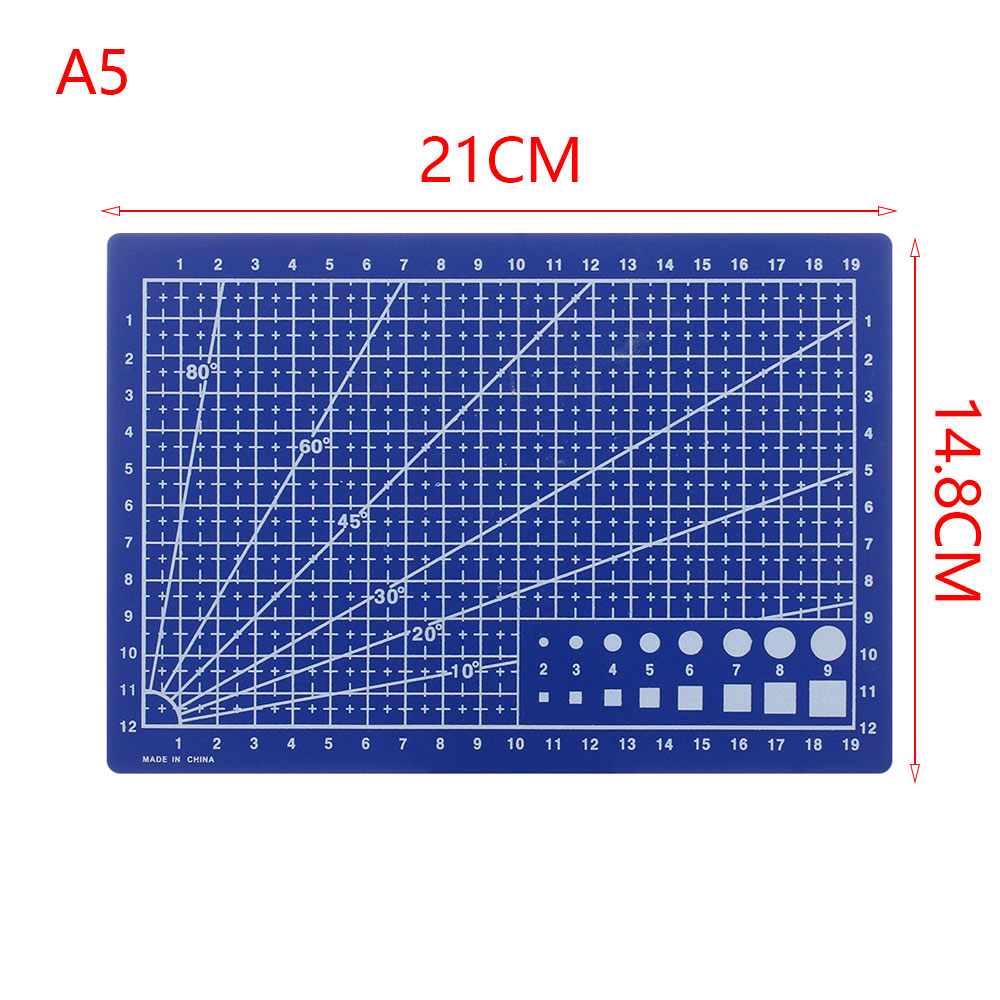 Bảng Cắt Vải / Da / Giấy A5 Nhiều Màu Chống Trượt Tiện Dụng