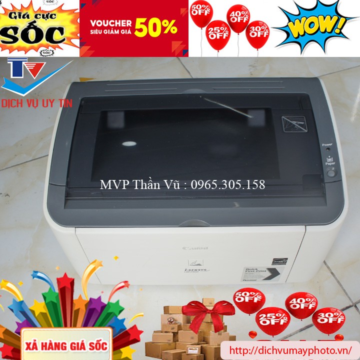 Máy in canon cũ 2900 hàng like new bao đẹp có bảo hành - Cty MVP Thần Vũ