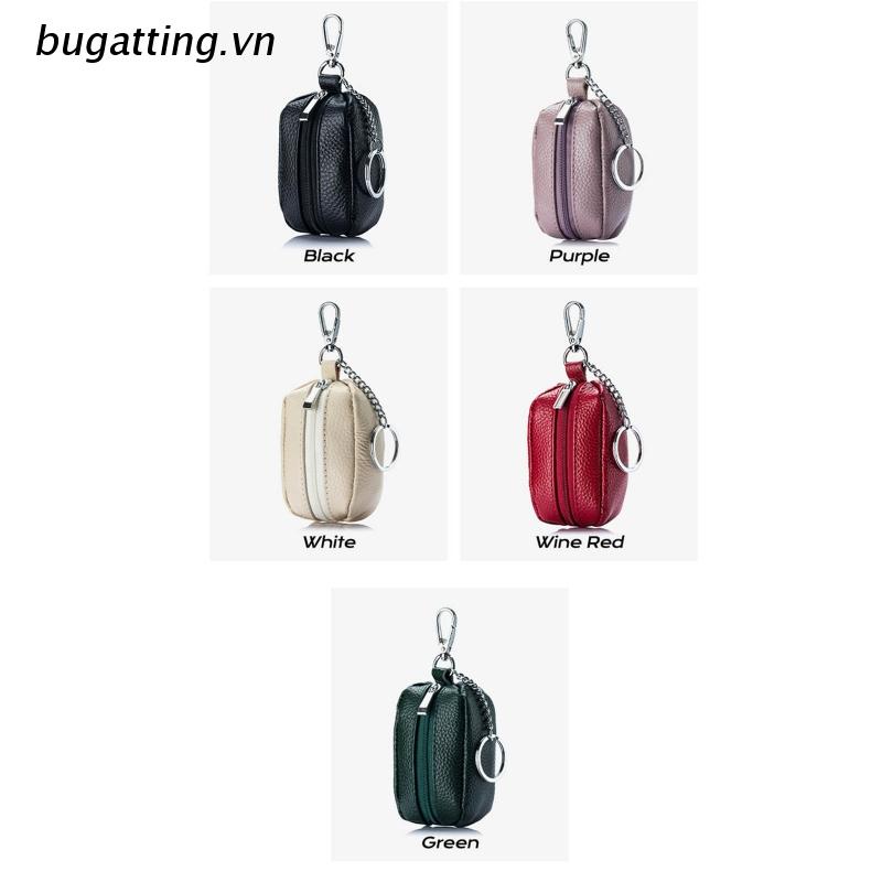 Ví Da Cầm Tay Mini Có Khóa Kéo Thời Trang Cho Nữ