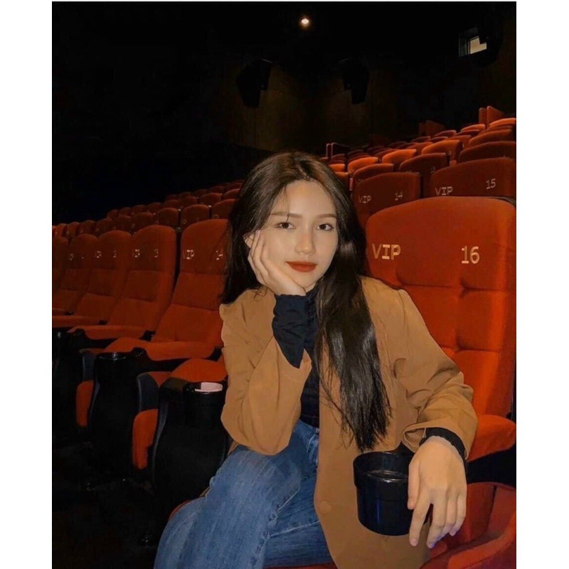Áo Khoác Vest Nâu ~Áo Blazer Loại 1 Có Sẵn 🤎