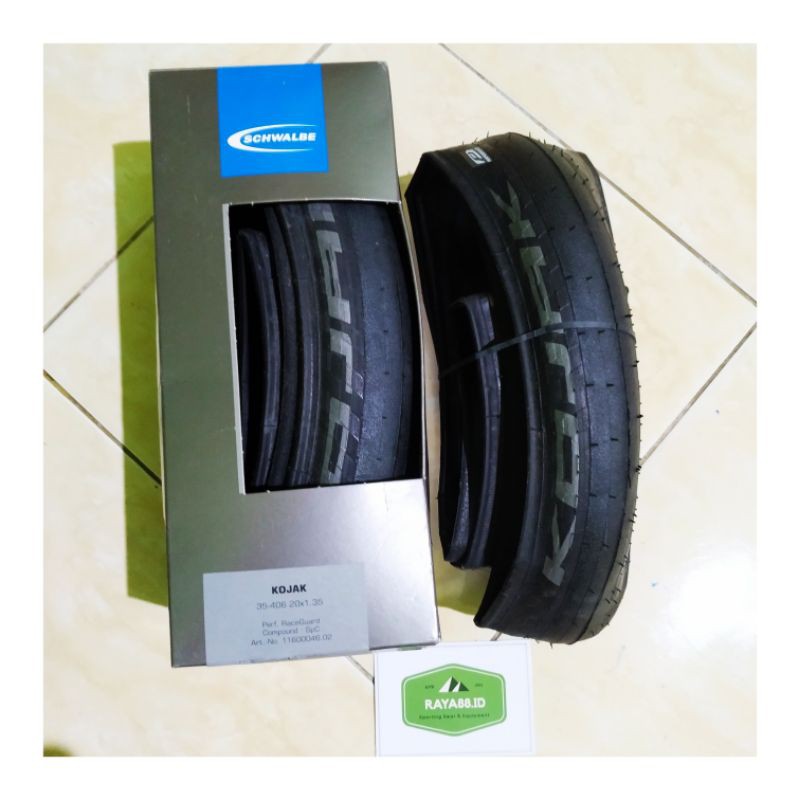 Lốp Xe Đạp Gấp Gọn Tiện Dụng Raya88 Schwalbe Kojak 20x1 35 20x1.35