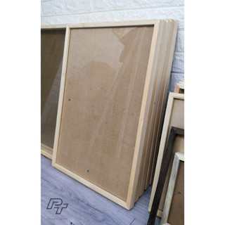Khung Ành 30x50 Gỗ Thông Mặt Kính - Woodframe by P'Tee