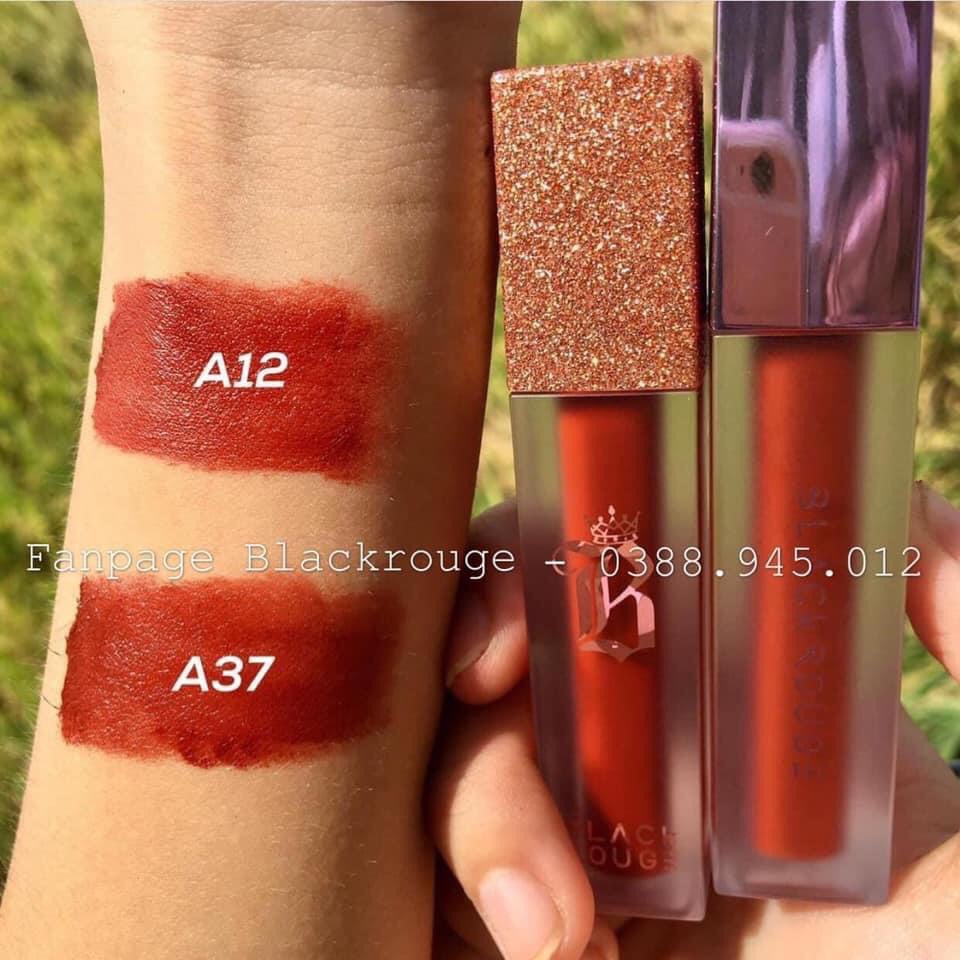 Son handmade nắp tím Black A12 A37 A22 A32 tông nâu tây