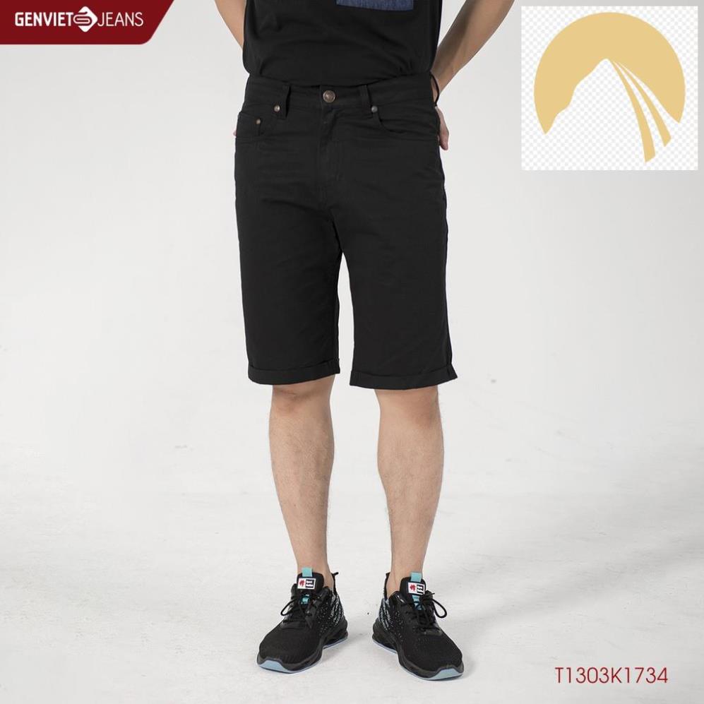 🤶 Quần Ngố Kaki Nam Xắn Ống T1303K1734 GENVIET 🤶🤶
