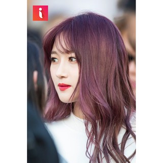 thuốc nhuộm tóc màu nâu ánh tím royall100ml