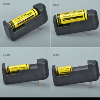 Bộ sạc pin 18650 16340 14500