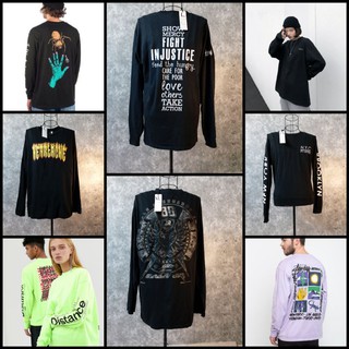 Áo Thun Mỹ dài tay loại 1 như mới nhiều mẫu nhiều size unisex