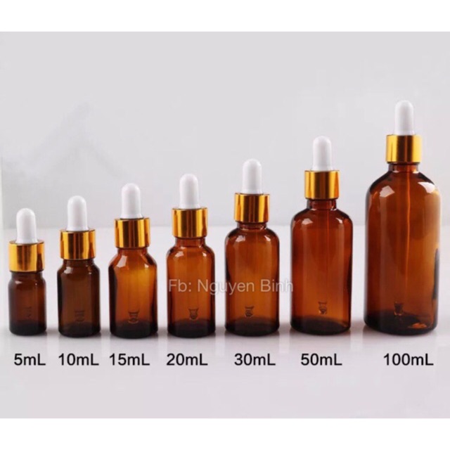 Chai đựng tinh dầu, serum 10ml-100ml