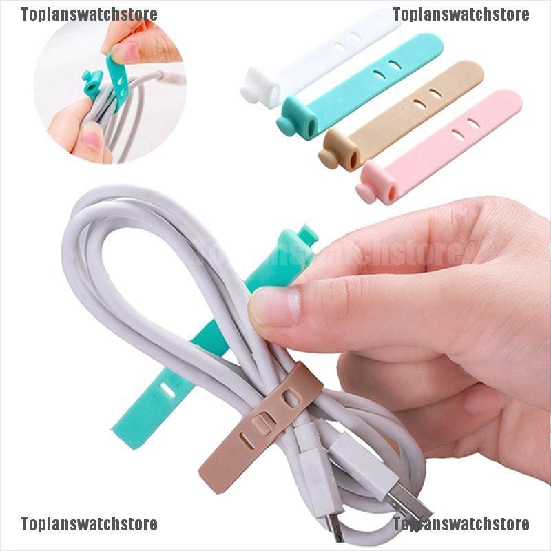 Dây Quấn Dây Cáp / Tai Nghe Bằng Silicone