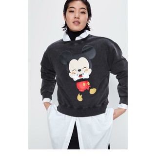Áo nỉ ghi Zara
