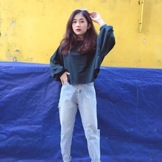 Baggy jean + Áo crt