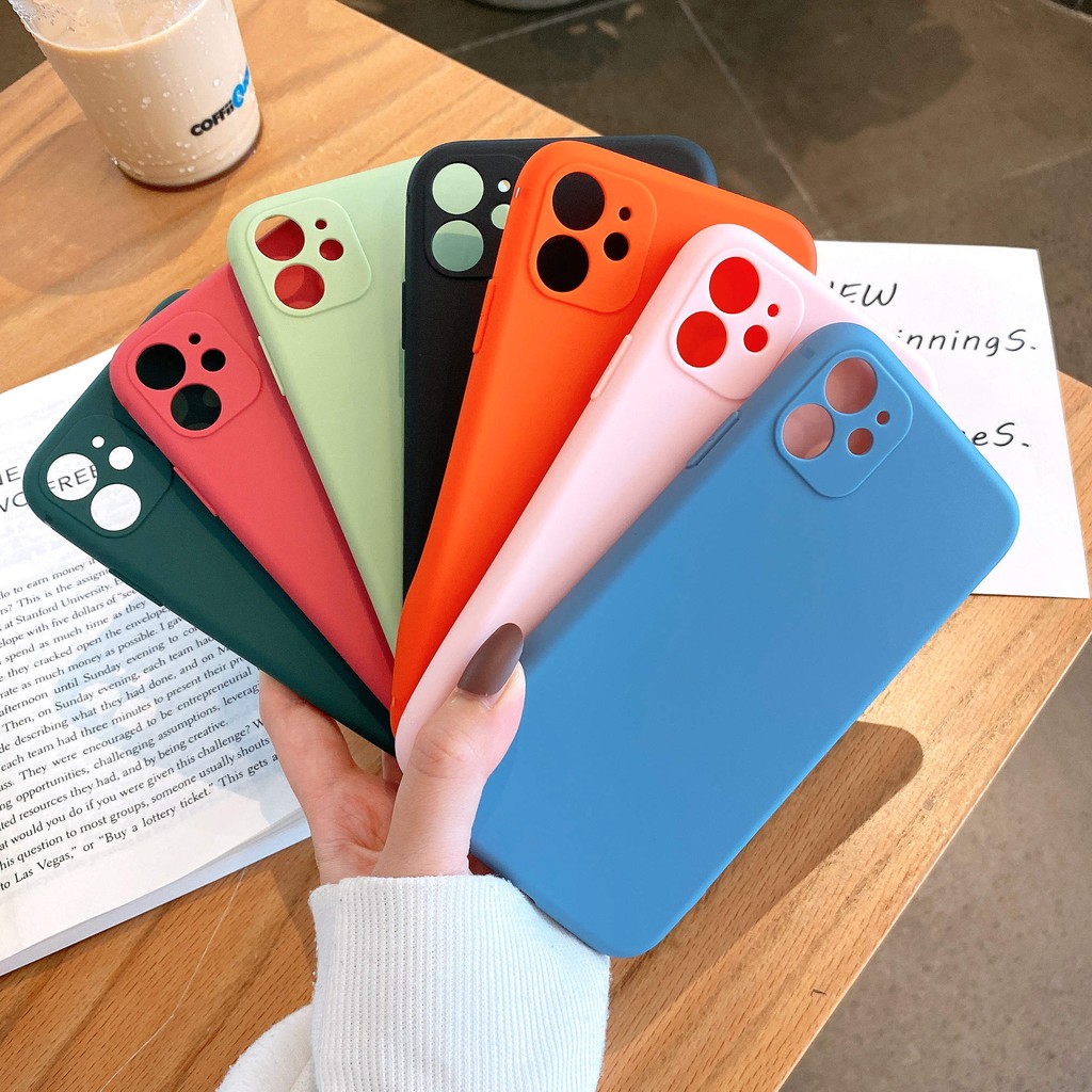 Ốp Lưng Cao Su Mềm Chống Sốc Cho Apple iPhone12 Pro Max 11 Pro iP 12 Mini 12 Pro 11 Pro Max