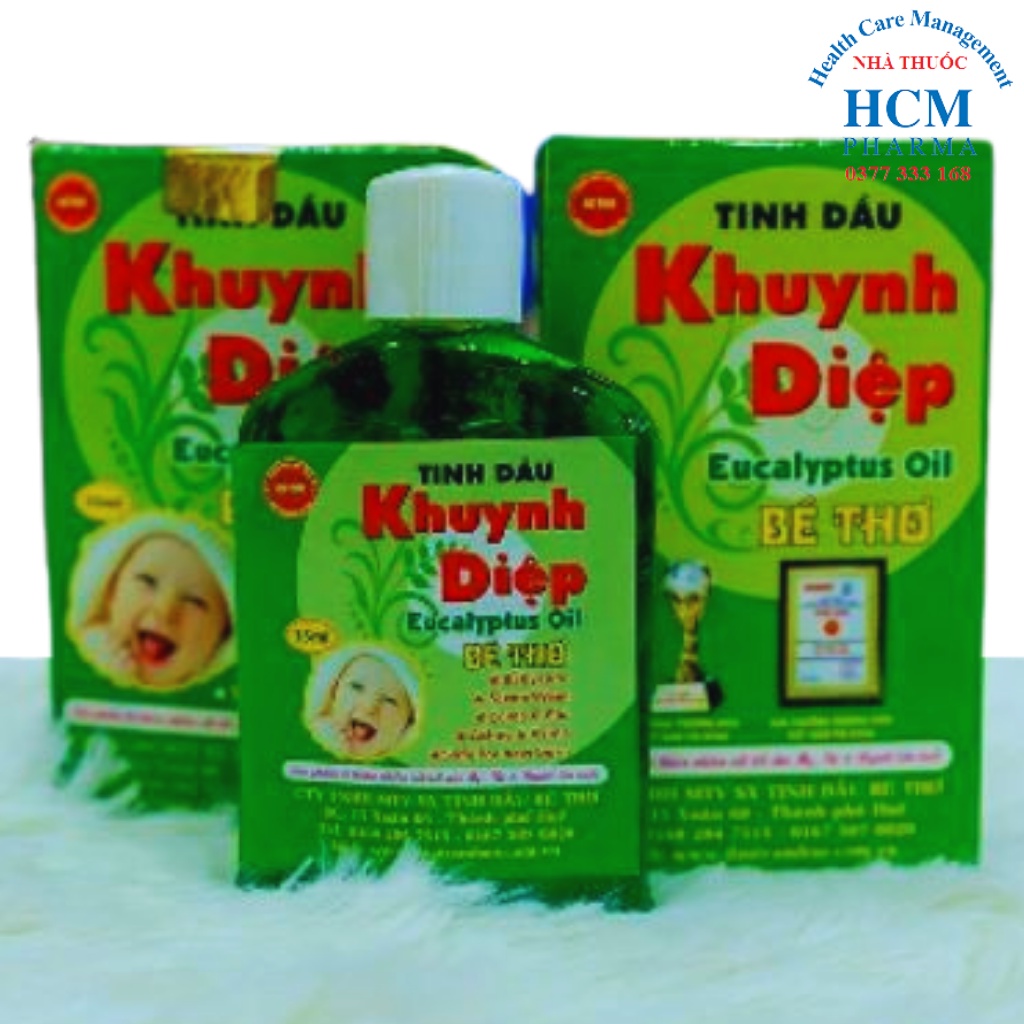 Tinh dầu khuynh diệp cho Bé Thơ chai 35 ml giúp bé ngủ ngon thông mũi HCM16