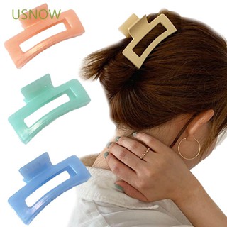 Kẹp Tóc Màu Trơn Kiểu Dáng Thanh Lịch Cho Nữ- SIÊU SANG CHẢNH