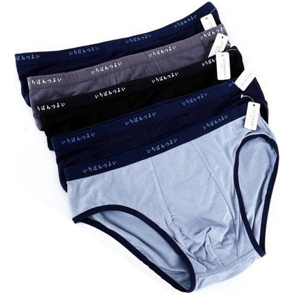 Combo sỉ 5 Hộp 5 quần lót cotton nam hàng Việt Nam xuất Nhật cao cấp chuẩn 50-85kg No.100247